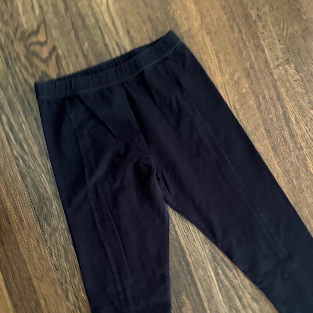 EB Denim Split Him Black Stretch Flared Pants - image 6